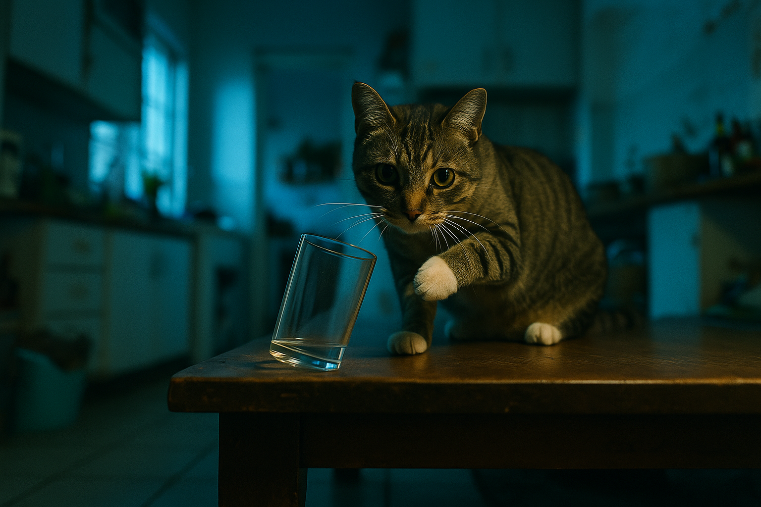 Understanding Why Cats Knock Things Off the Table