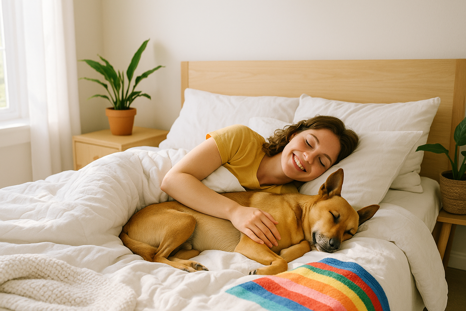 Surprisingly, Sharing Your Bed with Your Dog Can Improve Sleep Quality