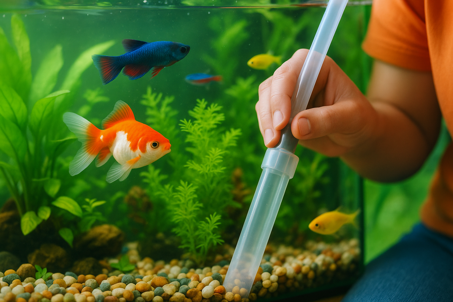 Mastering Aquarium Care: Keep Tank Water Clean Without Disturbing Your Fish